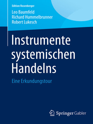 cover image of Instrumente systemischen Handelns